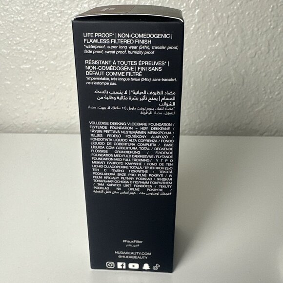 🔥Huda Beauty #FauxFilter Luminous Matte Foundation-GANACHE 560R Full coverage - Picture 4 of 5